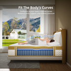 10-inch Memory Foam and Innerspring Hybrid Mattress