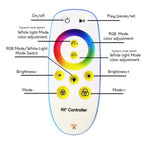 69 Dimmable LED Arched/Arc Floor Lamp - RGBW - N/A