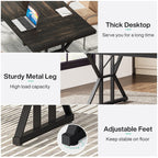 70.8-Inch Executive Desk, Large Computer Office Desk Workstation