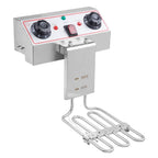 8.5QT Stainless Steel Faucet Single Tank Deep Fryer 1700W Max with Large Handle