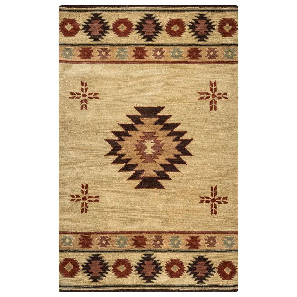 Alora Decor Ryder Southwestern Hand-tufted Wool Rug