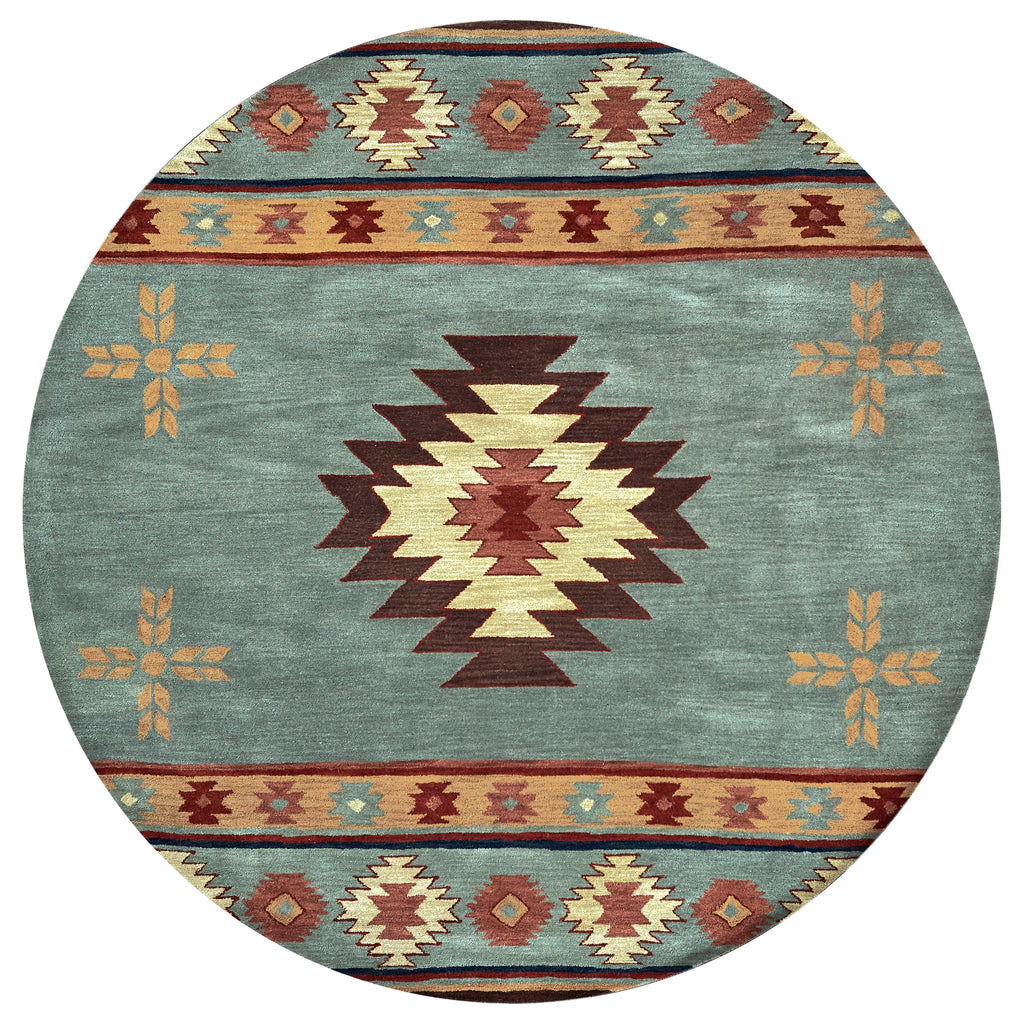 Alora Decor Ryder Southwestern Hand-tufted Wool Rug
