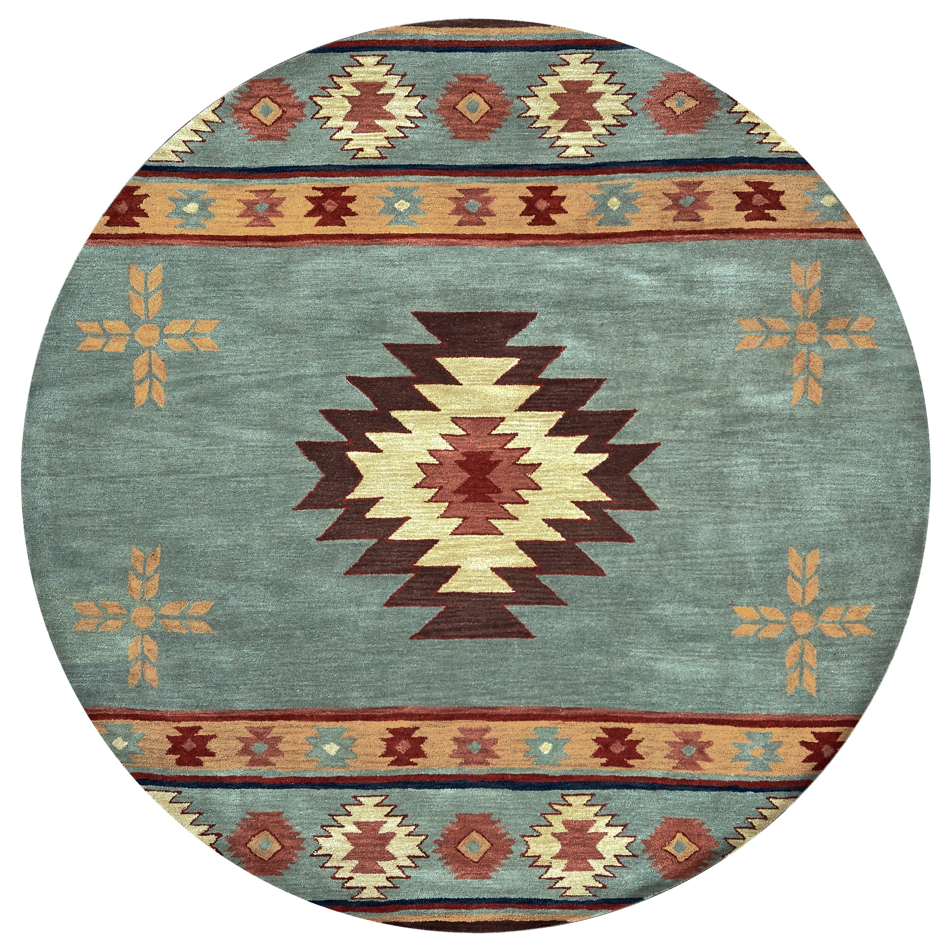 Alora Decor Ryder Southwestern Hand-tufted Wool Rug