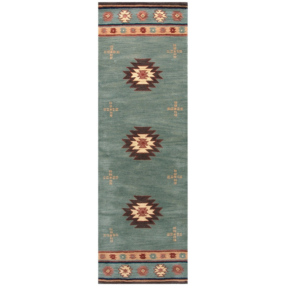 Alora Decor Ryder Southwestern Hand-tufted Wool Rug