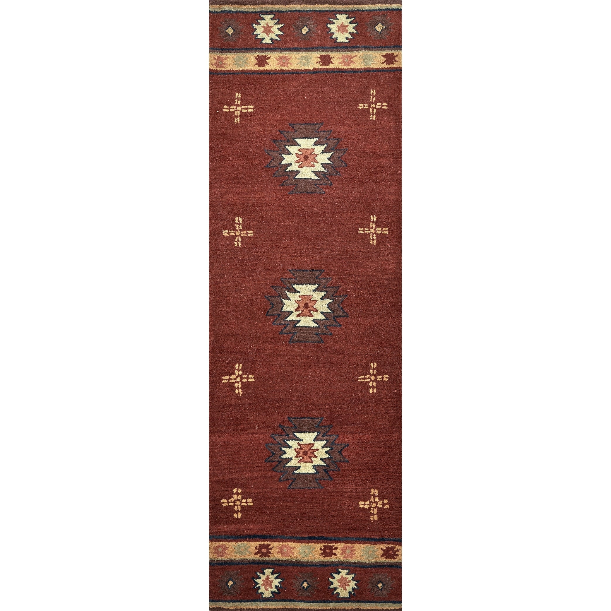 Alora Decor Ryder Southwestern Hand-tufted Wool Rug