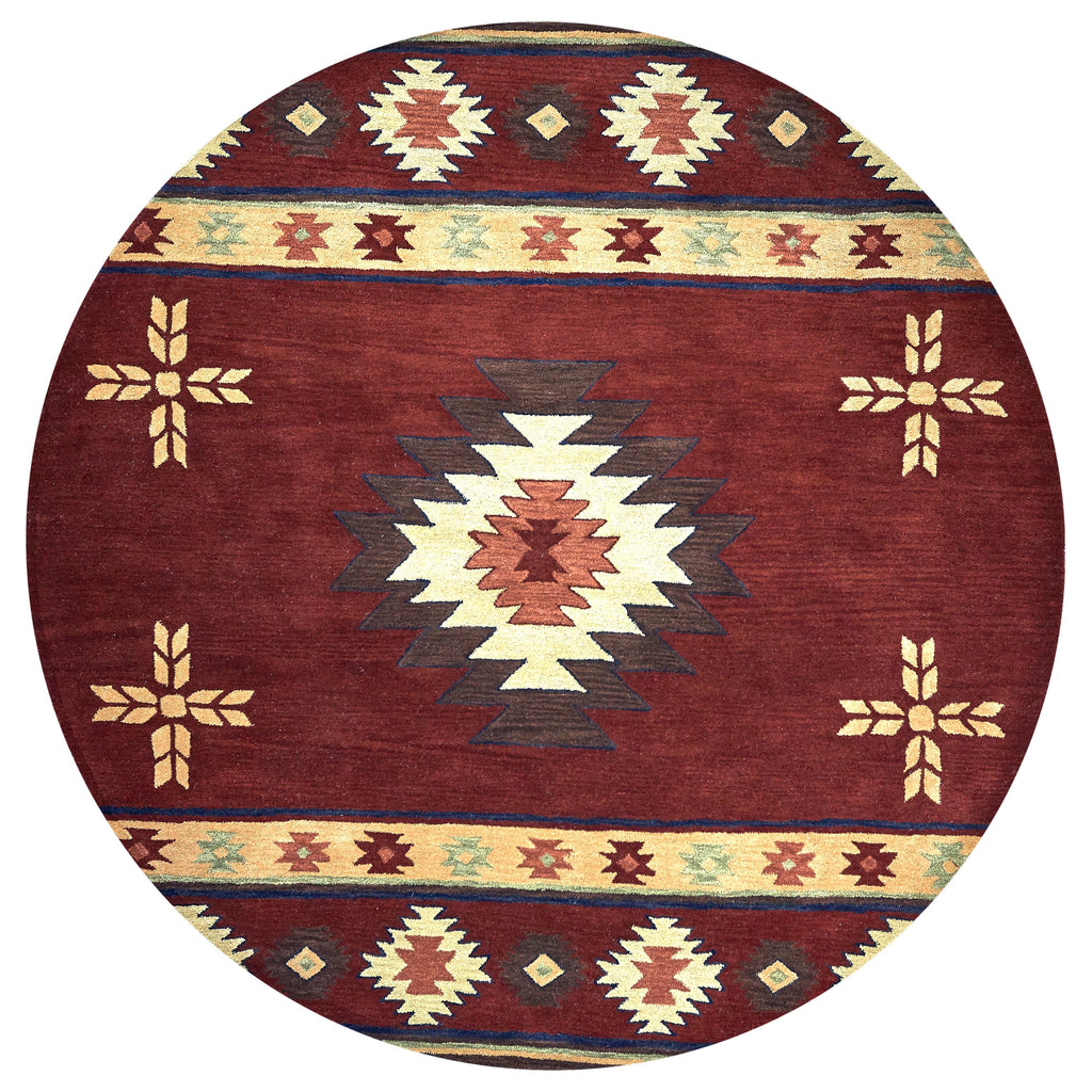 Alora Decor Ryder Southwestern Hand-tufted Wool Rug