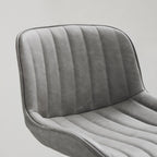 Art Leon Adjustable Height Swivel Barstool, Set of 2