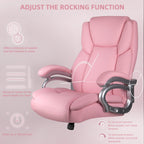 Bossin Big and Tall Executive Office Chair,500LBS Adjustable Lumbar Support Ergonomic Chair with High Back PU Leather Computer