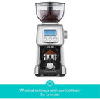 CASABREWS Tornado Electric Coffee Grinder Conical Burr Silver - N/A