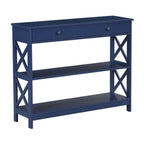 Convenience Concepts Oxford 1 Drawer Console Table with Shelves