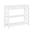 Convenience Concepts Oxford 1 Drawer Console Table with Shelves