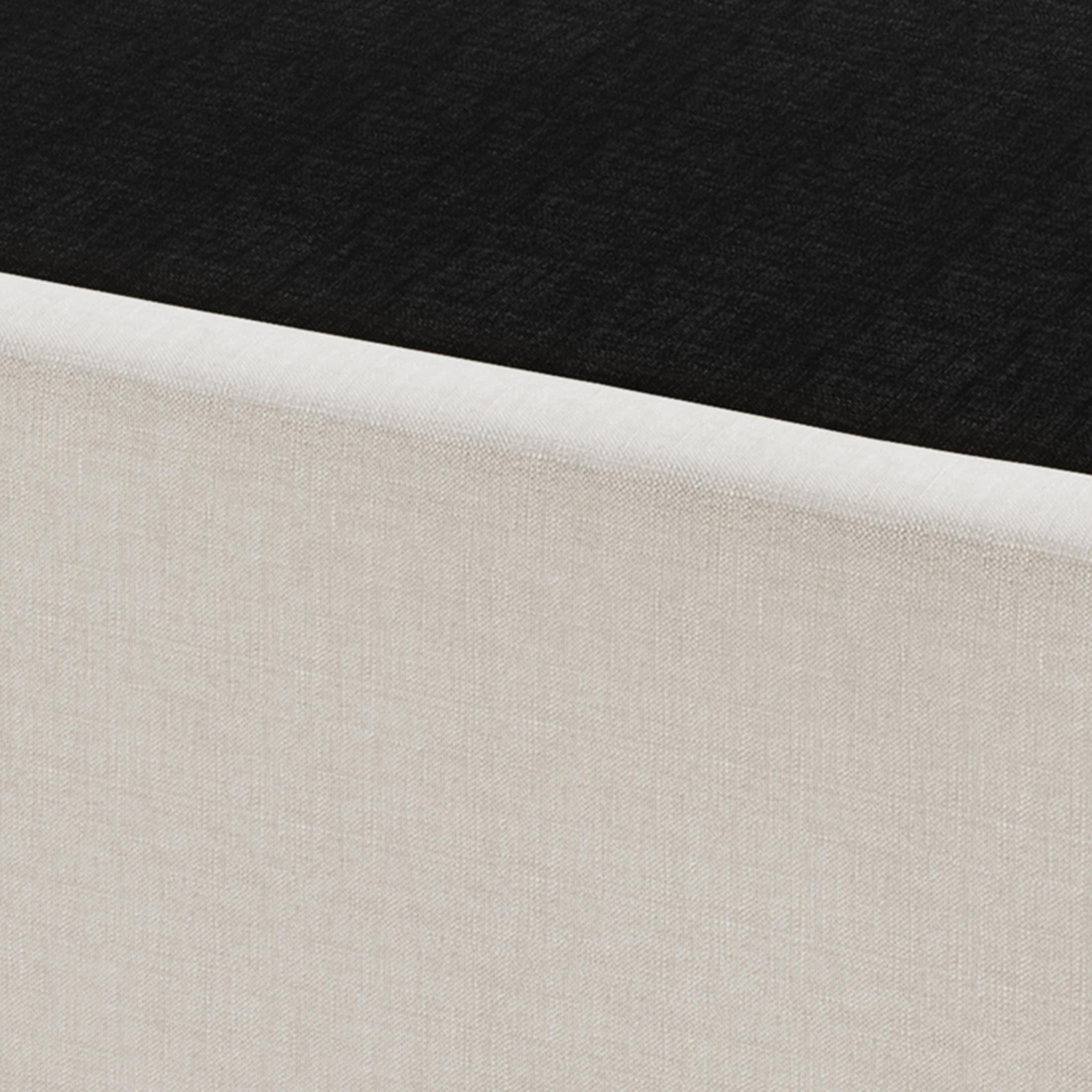 CraftPorch Solid Wood 8-Inch Box Spring Foundation with Wood Slats