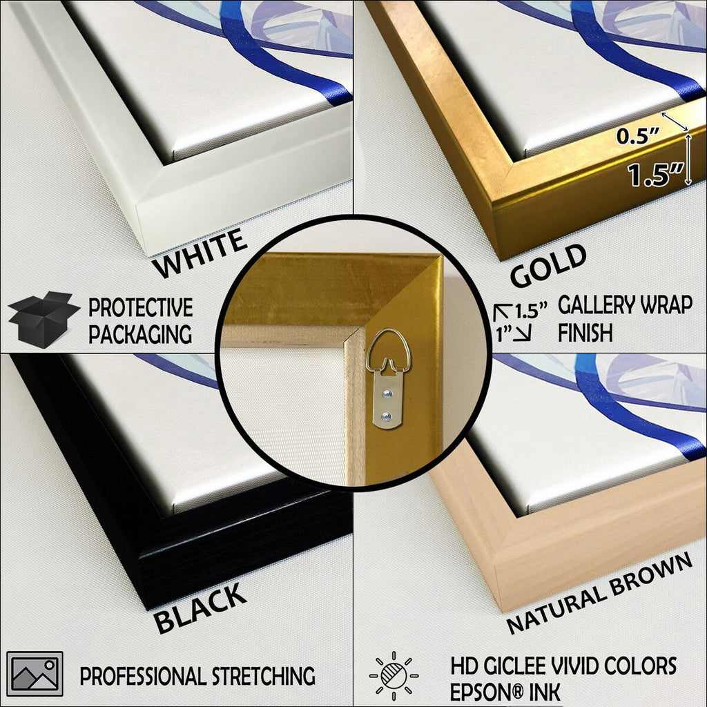 Designart Orange White Line Art Organic Abstraction Abstract Framed Wall Art Set Of 3 For Living Room Decor