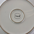 Elama Marketplace Favorites16pc Dinnerware Set in Embossed White