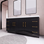 Eliza 72'' Freestanding Vanity with Double Sink