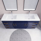 Eliza 72'' Freestanding Vanity with Double Sink