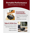 Granitestone Piezano Indoor/Outdoor Electric Pizza Oven w Ceramic Stone