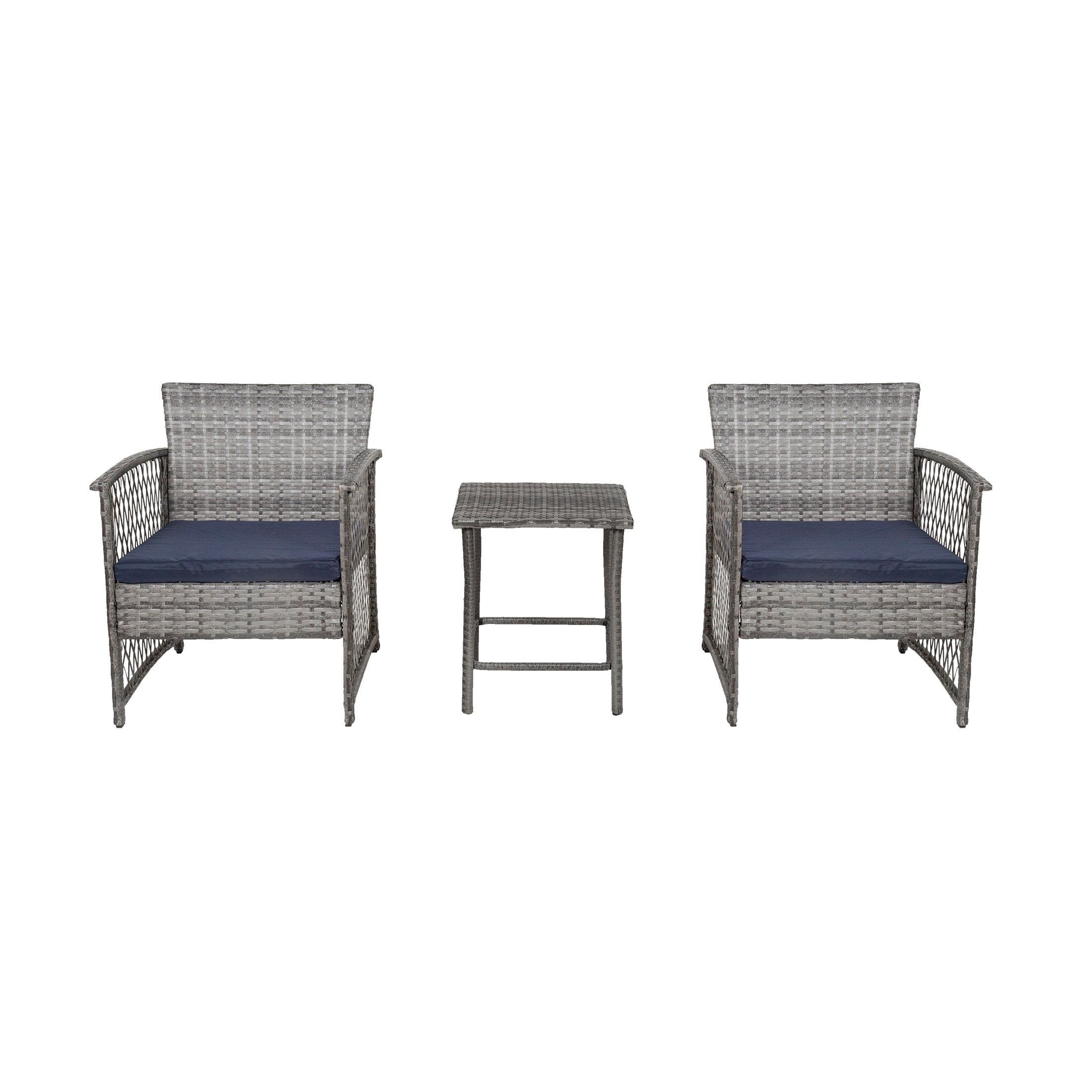 Heritage Outdoor 3-piece Wicker Bistro Patio Set