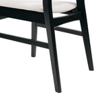 Abrielle Mid-Century Modern Upholstered Rubberwood Dining Chair (Set of 2) by Christopher Knight Home