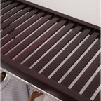 John Louis Home Solid Wood Reach-In Simplicity Closet System Espresso