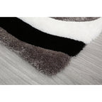 Mateos Shag Abstract Designed Area Rug