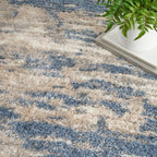 Nourison Luxurious Shag Abstract Glam Ultra Plush Pile Area Rug