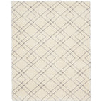 Nourison Luxurious Shag Ultra Plush Pile Abstract Geometric Area Rug