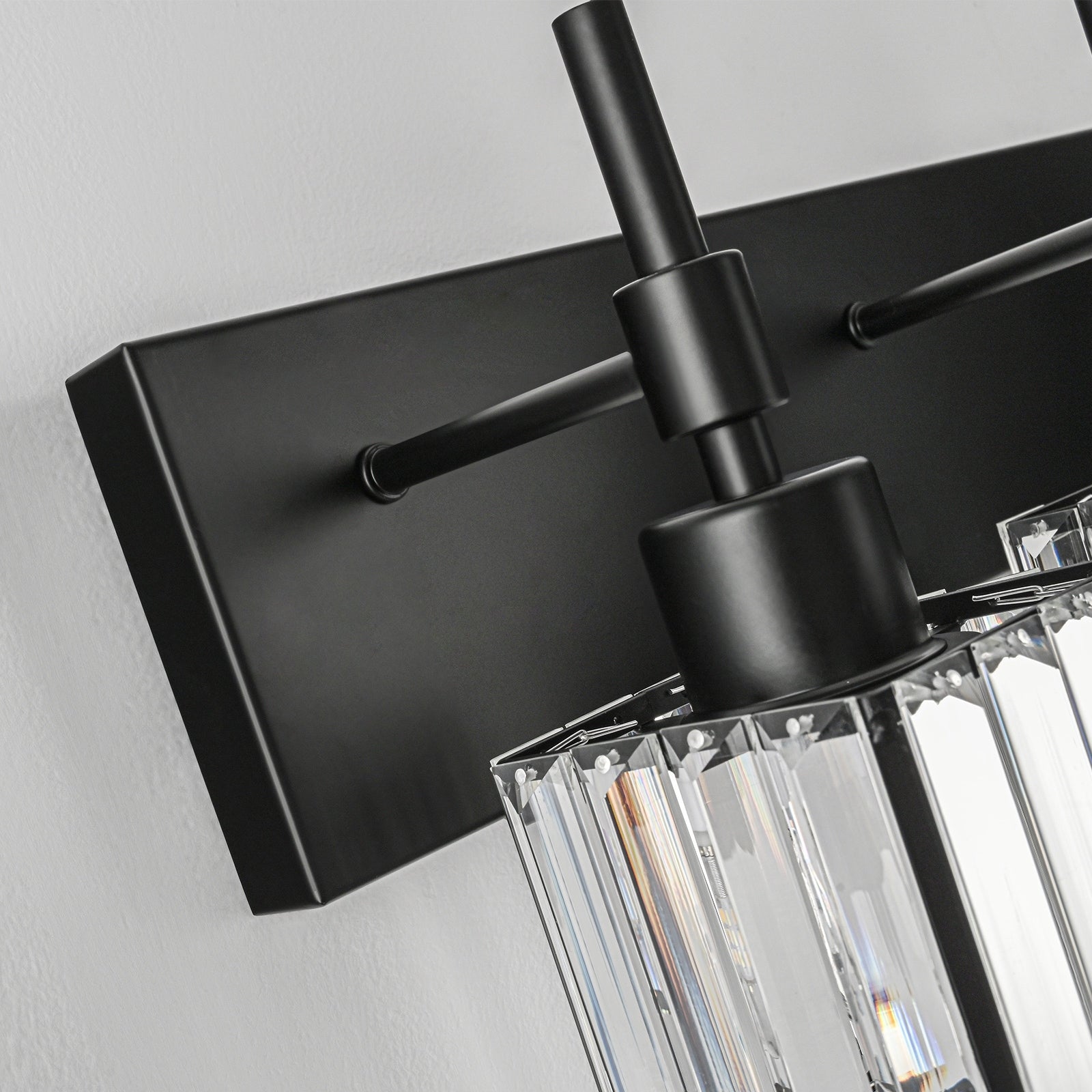 Ora Modern Dimmable Crystal Bathroom Light Fixtures Over Mirror Glam Vanity Lights