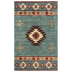 Alora Decor Ryder Southwestern Hand-tufted Wool Rug