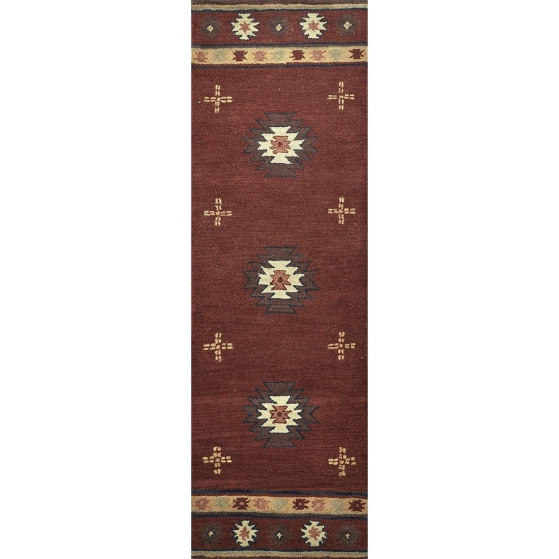 Alora Decor Ryder Southwestern Hand-tufted Wool Rug