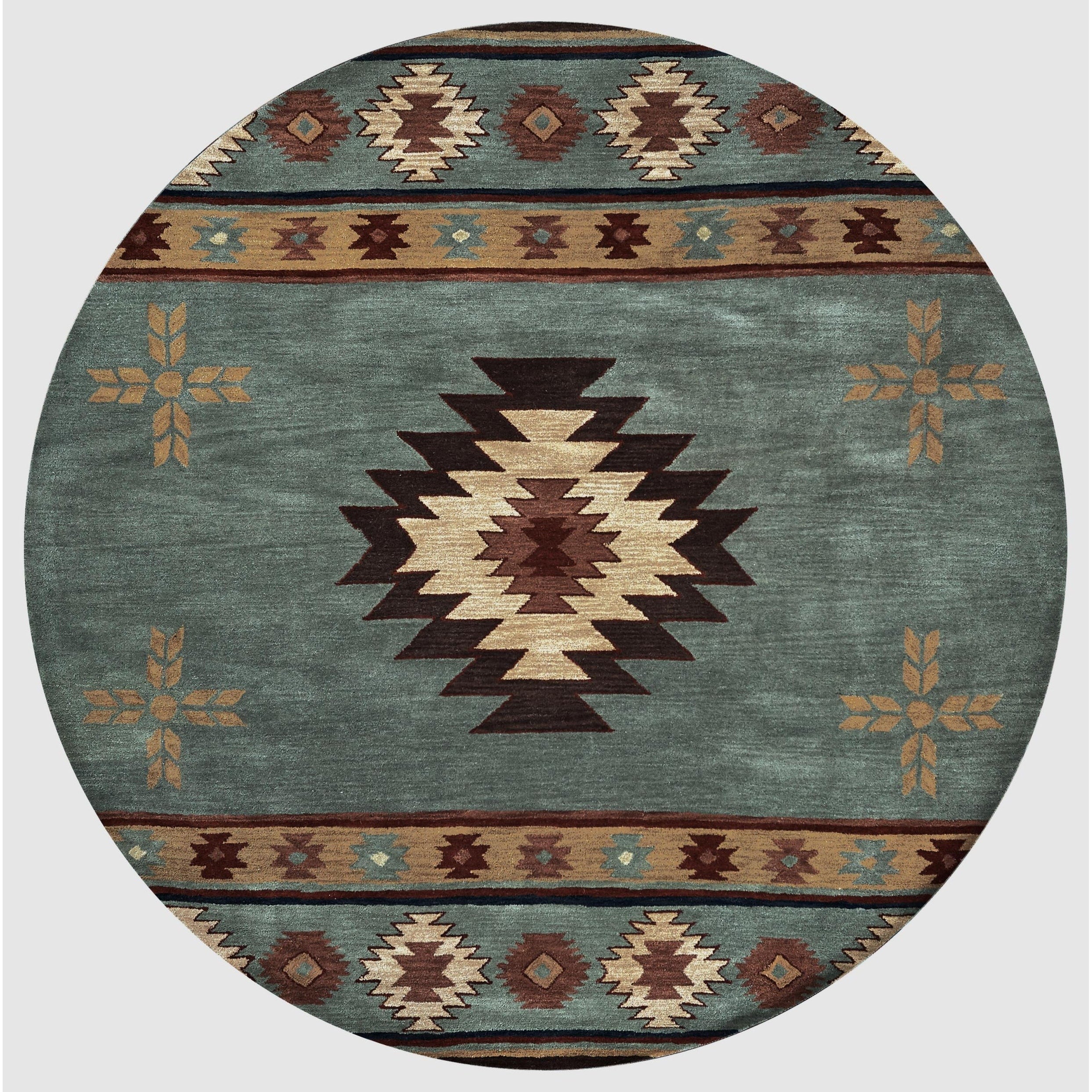 Alora Decor Ryder Southwestern Hand-tufted Wool Rug