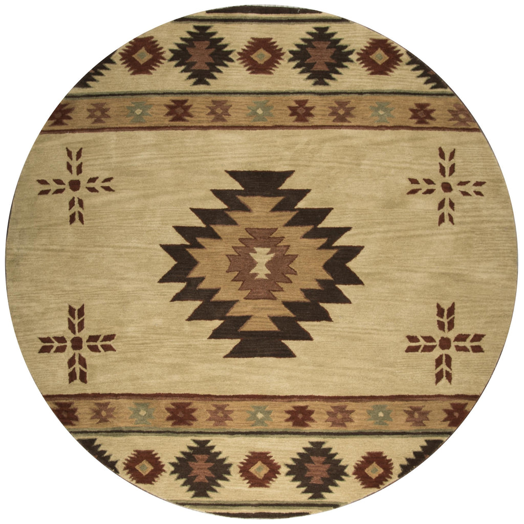 Alora Decor Ryder Southwestern Hand-tufted Wool Rug