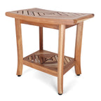 Sumatra Teak Shower Bench - N/A