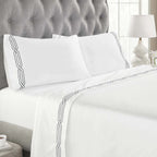 Superior Egyptian Cotton 1200 Thread Count Eco-Friendly Solid Sheet Set
