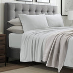 Tribeca Living 1000 Thread Count Egyptian Cotton Extra Deep Pocket Bed Sheet Set