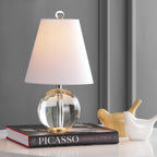 Goddard 16 Crystal Ball/Metal LED Table Lamp, By JONATHAN Y